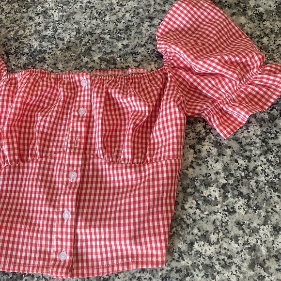 Yes Style gingham top - Picture 2 of 5
